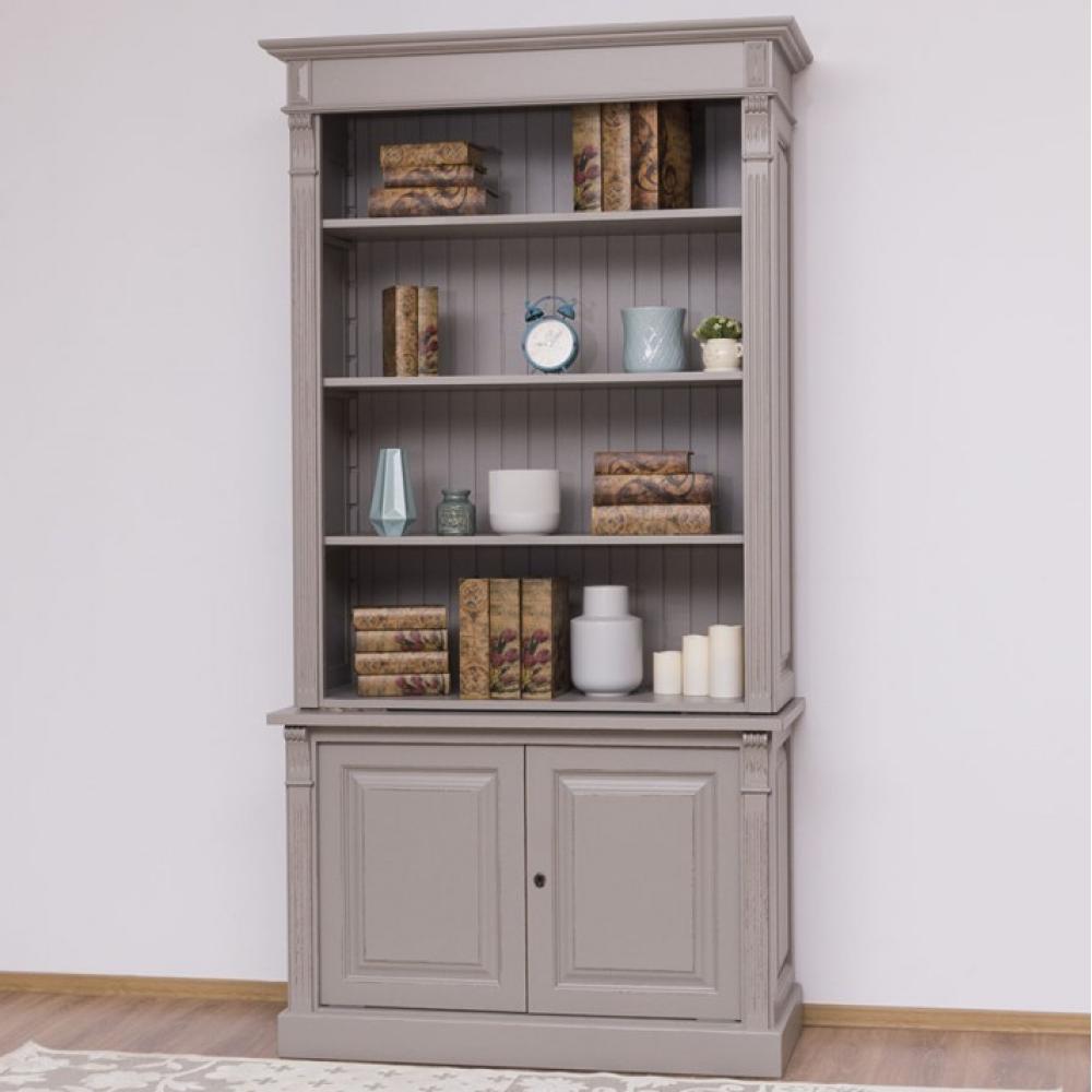 szurke polcos szekreny tomorfa klasszikus egyedi meretu mediterran nappali konyha konyvtar videki butor toszkan olasz butorok mediterran lakberendezes shabby chic.jpg